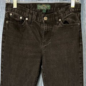 Ralph Lauren Petite Black Jeans